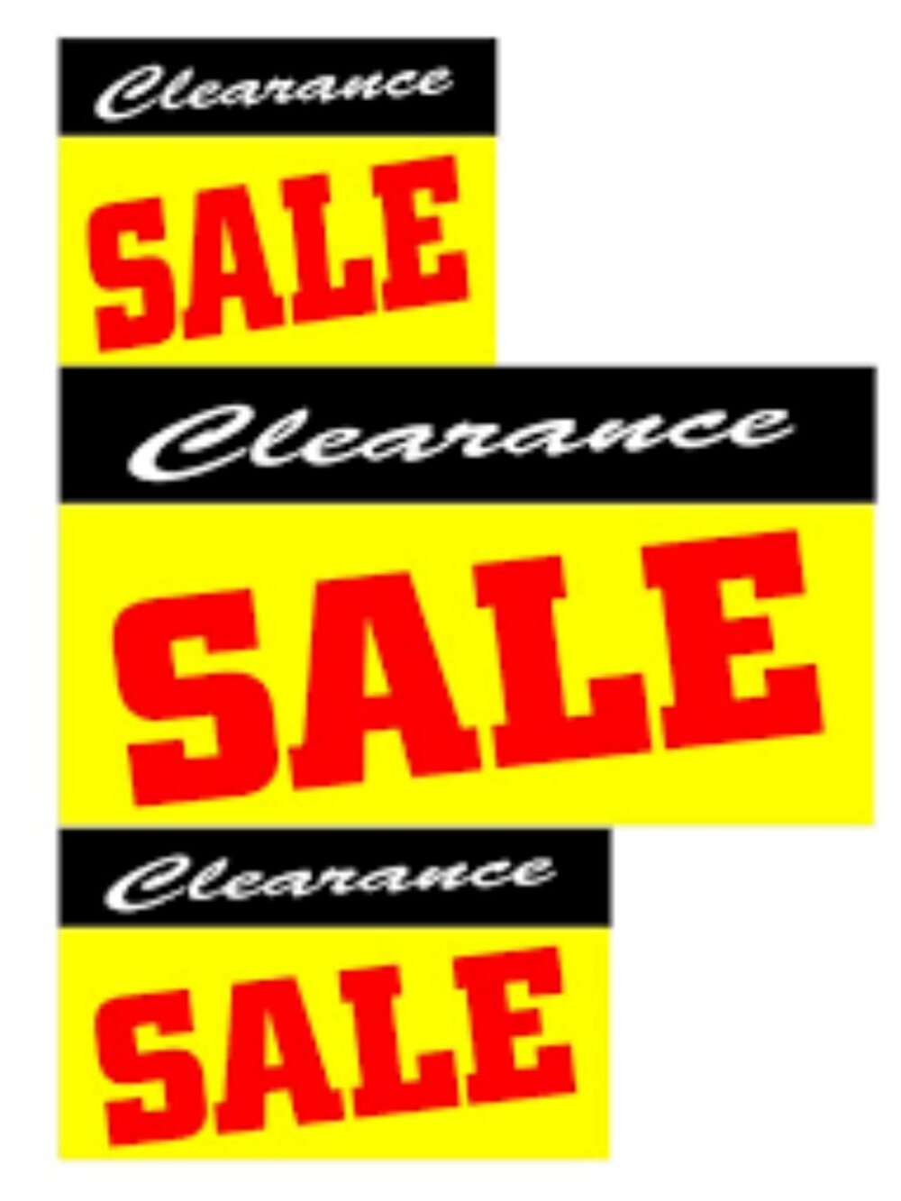 SUPER SALE $1 DOLLAR THE YES SALE AS MARKED